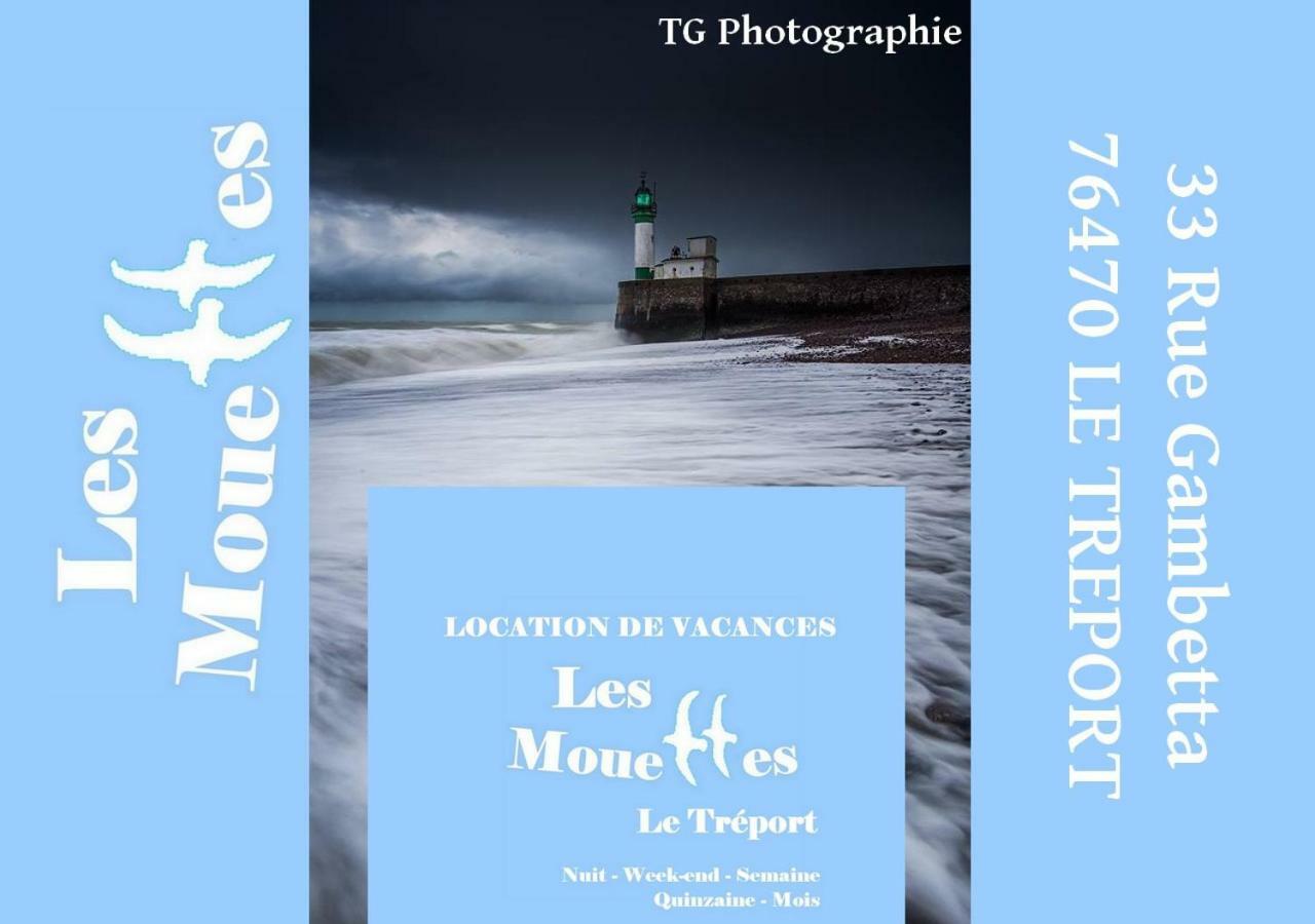 Ferienwohnung Les Mouettes 2 Le Tréport Exterior foto